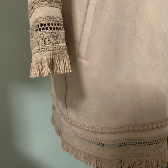 Pink suede Jacket - Picture 2 of 7